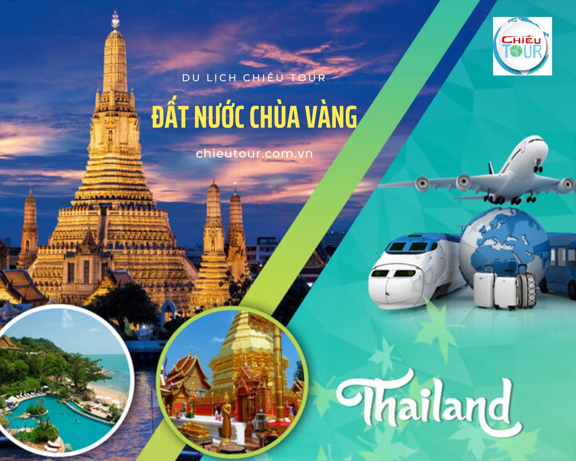 Vé tour du lịch Thái Lan