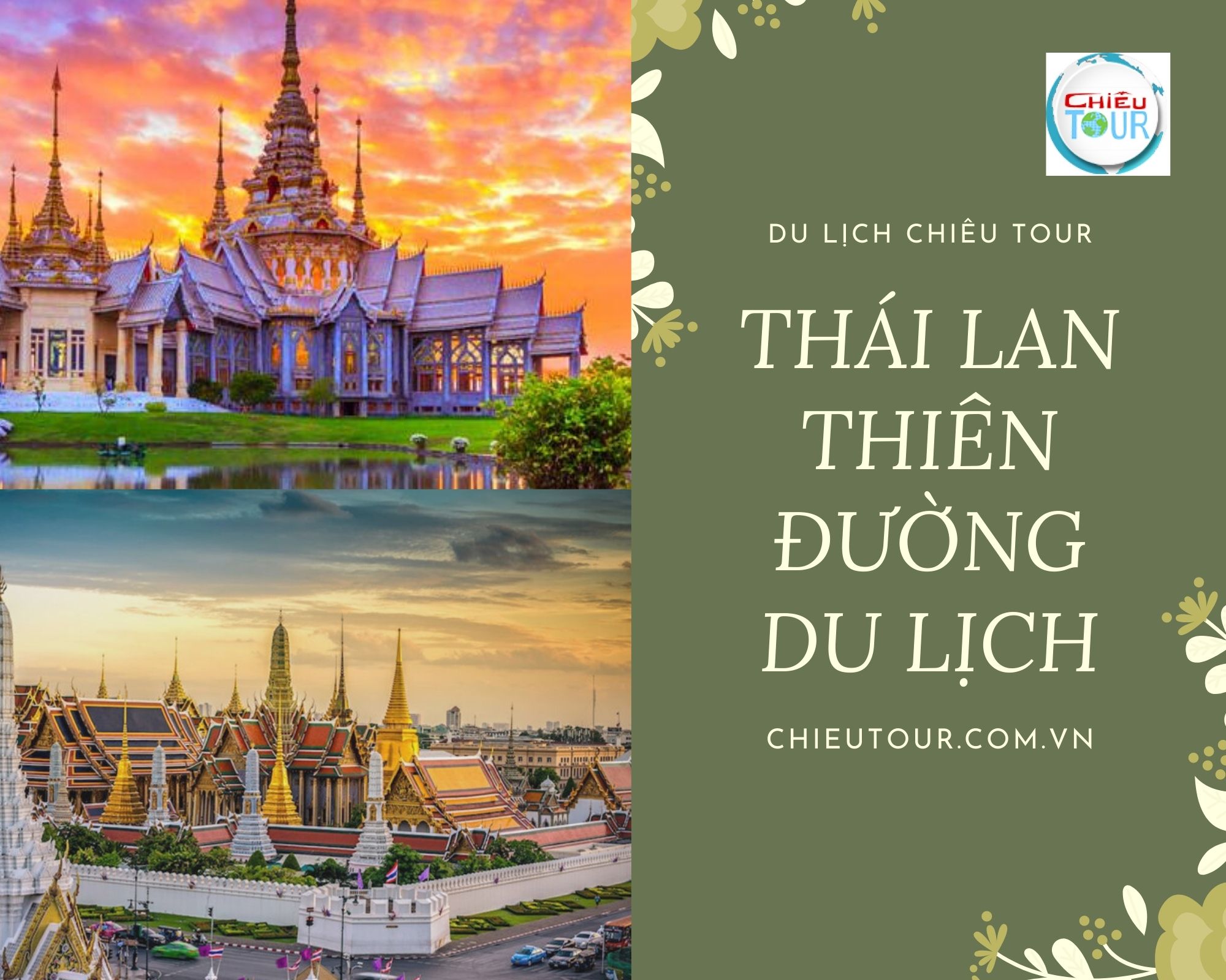 Tour du lịch Thái Lan Bangkok Pattaya