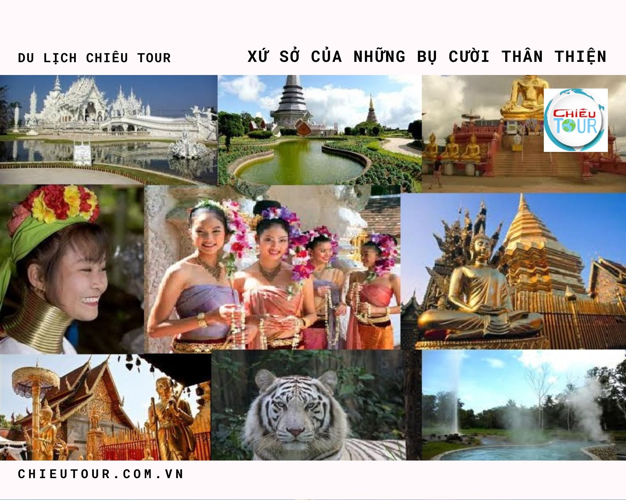 Tour du lịch miền bắc Thái Lan
