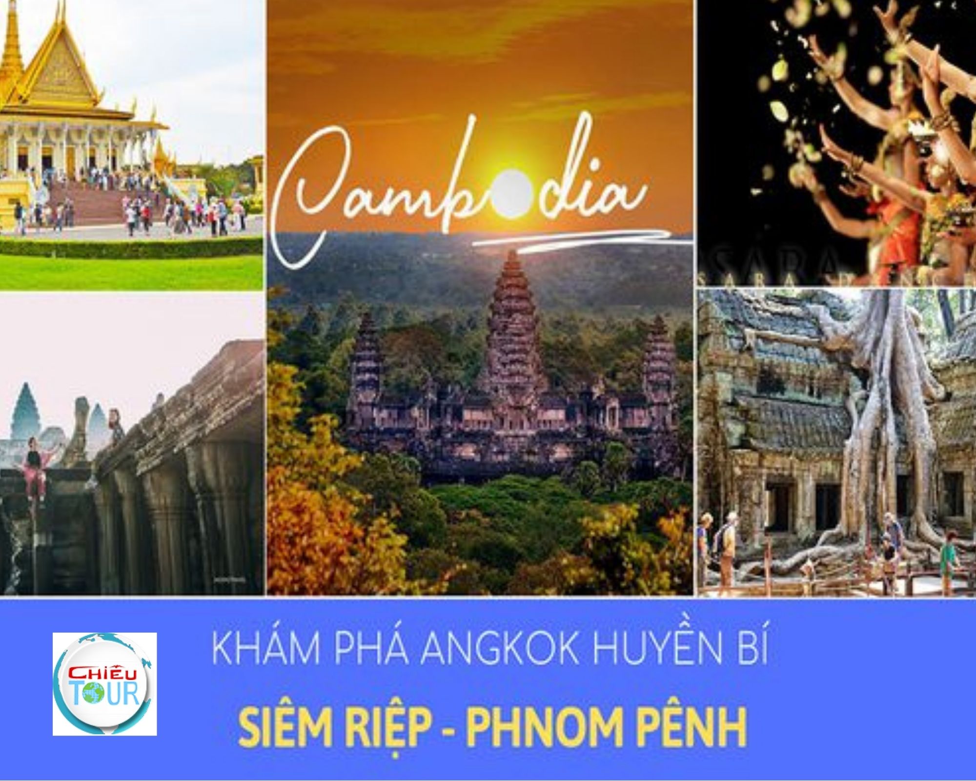 Tour du lịch Campuchia  Thái Lan bằng đường bộ